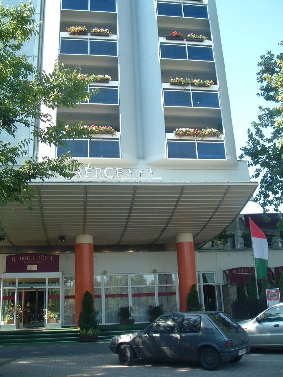 Hunguest Bük, fostul Hotel Répce, vedere exterioară, fotografie din 2007